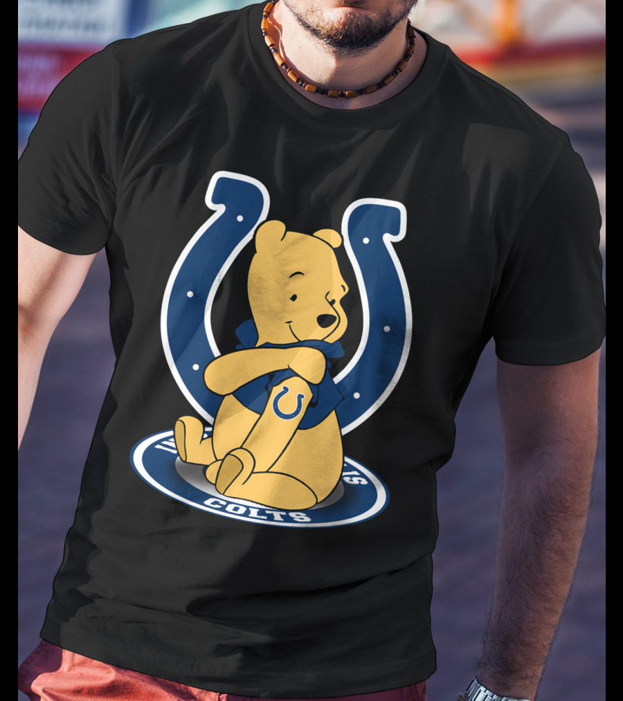 Winnie The Pooh Indianapolis Colts Fan T-Shirt