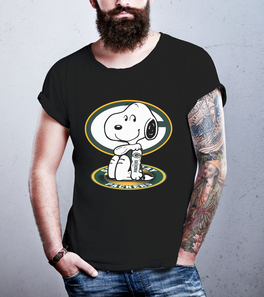 Snoopy Green Bay Packers T-Shirt