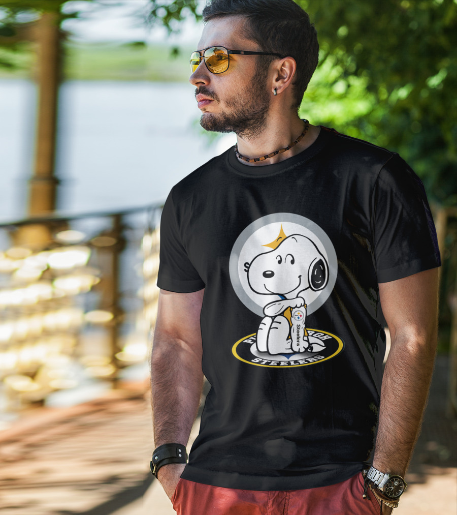 Snoopy Steelers Peanuts NFL Pittsburgh T-Shirt