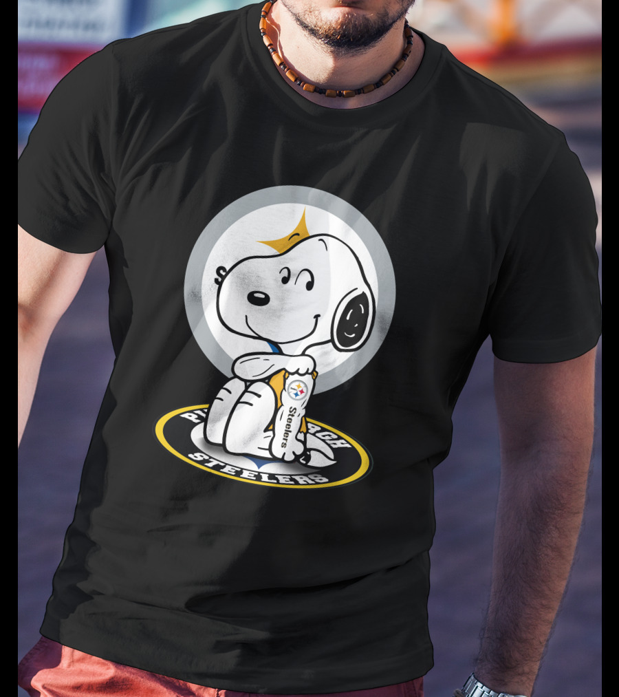 Snoopy Steelers Peanuts NFL Pittsburgh T-Shirt