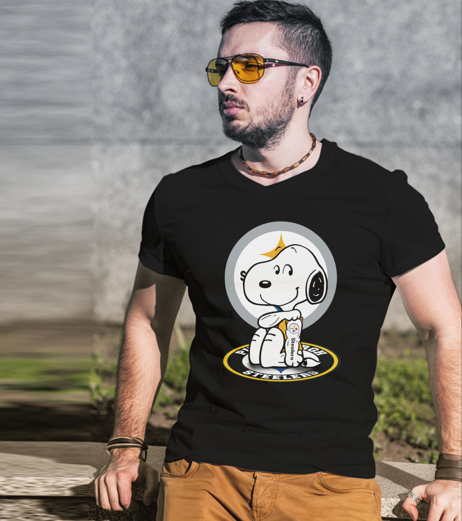 Snoopy Steelers Peanuts NFL Pittsburgh T-Shirt