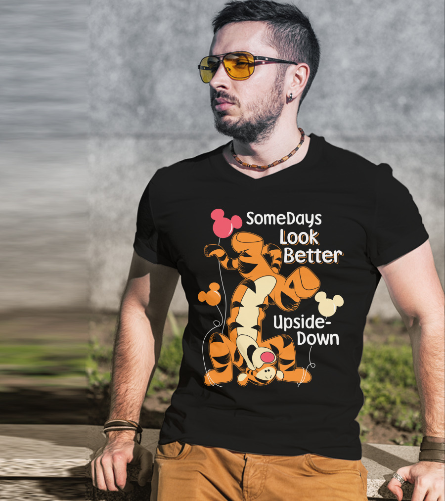 SomeDays Look Better Upside-Down Tigger T-Shirt