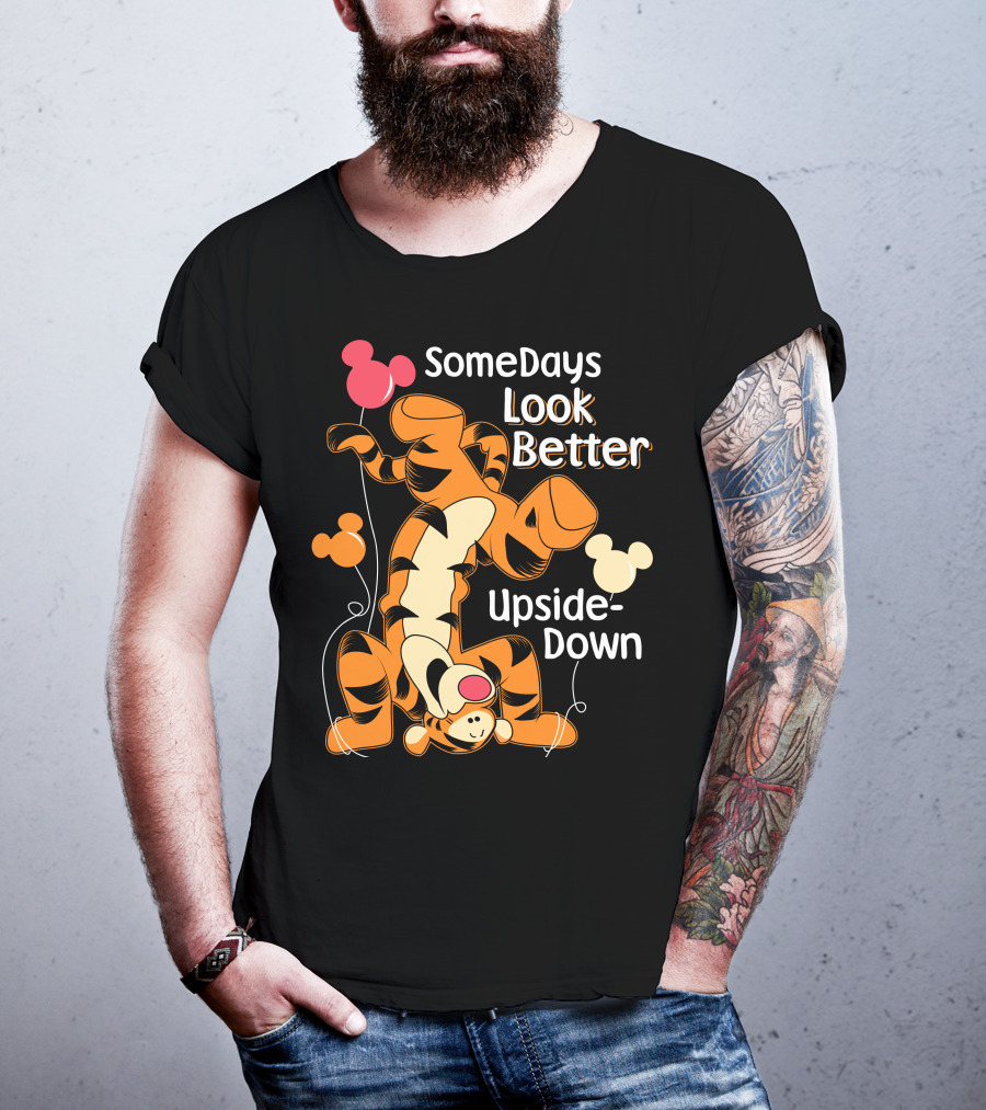 SomeDays Look Better Upside-Down Tigger T-Shirt