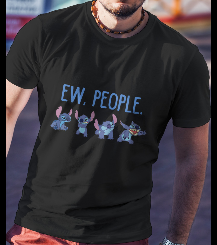 Ew People Stitch Expressions T-Shirt