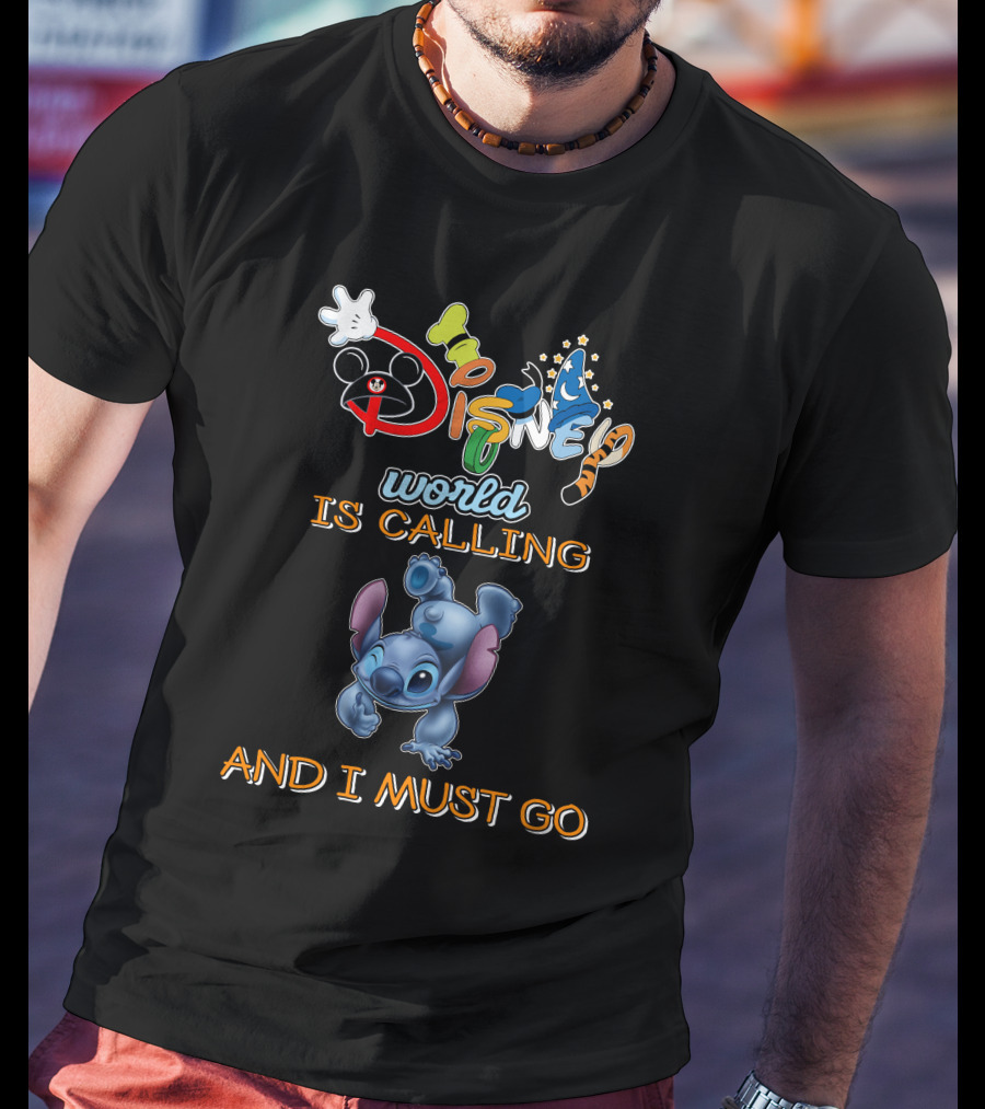 Disney World Is Calling And I Must Go Stitch T-Shirt