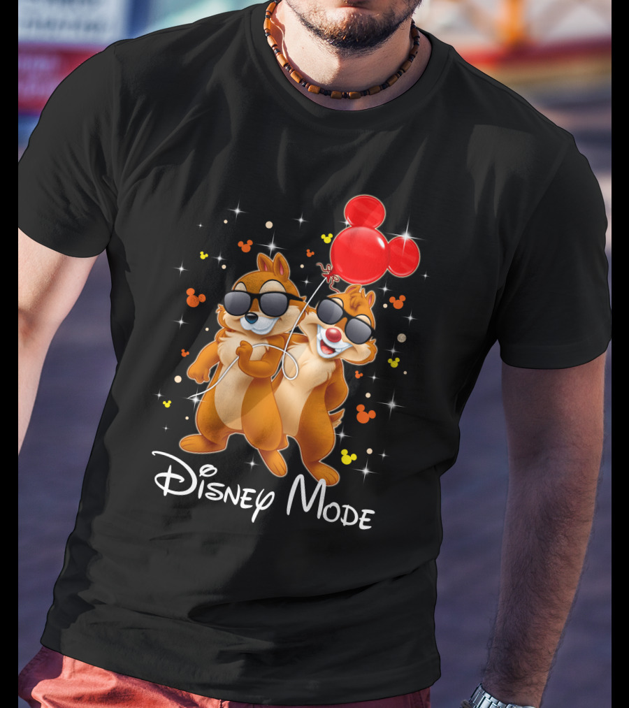 Disney Mode Chip And Dale Balloon Fun T-Shirt