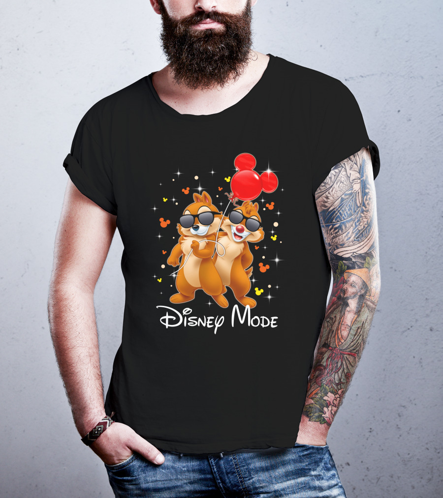 Disney Mode Chip And Dale Balloon Fun T-Shirt