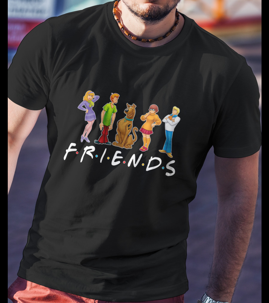 Scooby Friends TV Show Mashup T-Shirt