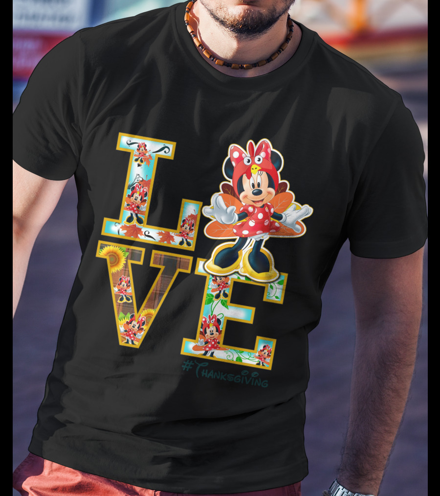 LOVE Minnie Thanksgiving T-Shirt