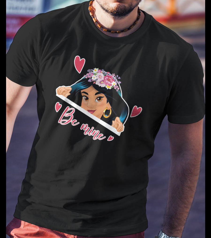 Jasmine Be Mine Floral Hearts T-Shirt