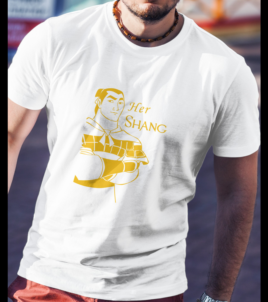 Her Shang Captain Strong Animated Warrior T-Shirt