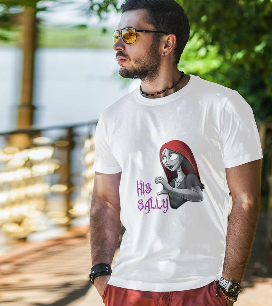 His Sally Nightmare Before Christmas Character T-Shirt
