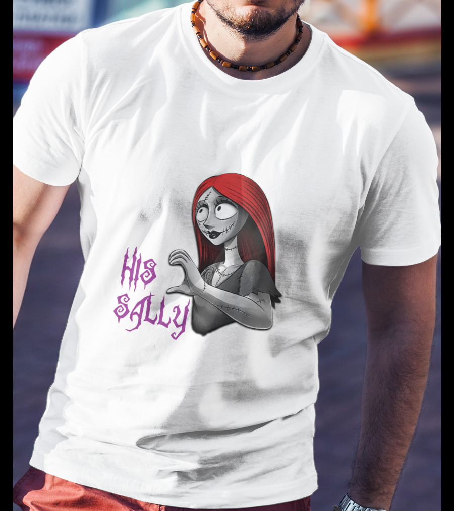 His Sally Nightmare Before Christmas Character T-Shirt