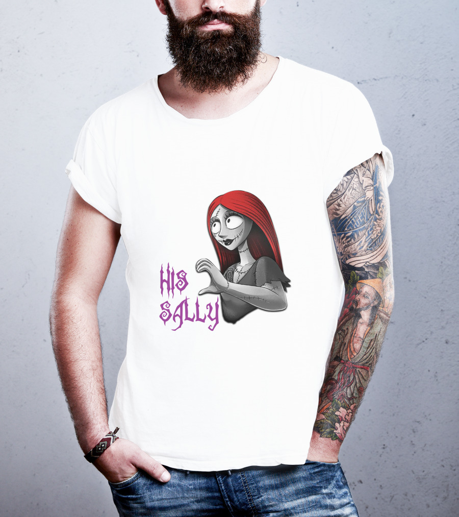 His Sally Nightmare Before Christmas Character T-Shirt
