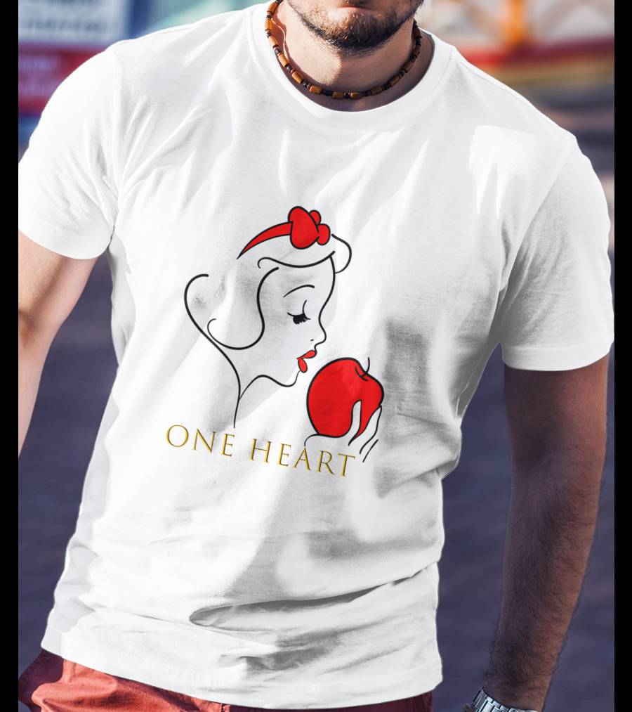 Snow White One Heart Apple T-Shirt