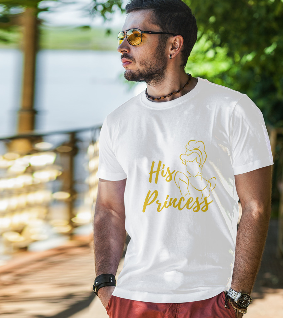 Cinderella His Princess Disney Inspired Iconic T-Shirt