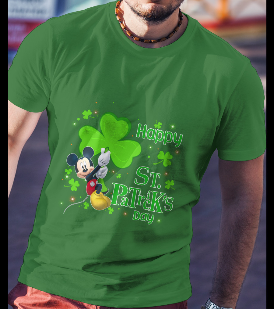 Mickey Happy St. Patrick's Day T-Shirt