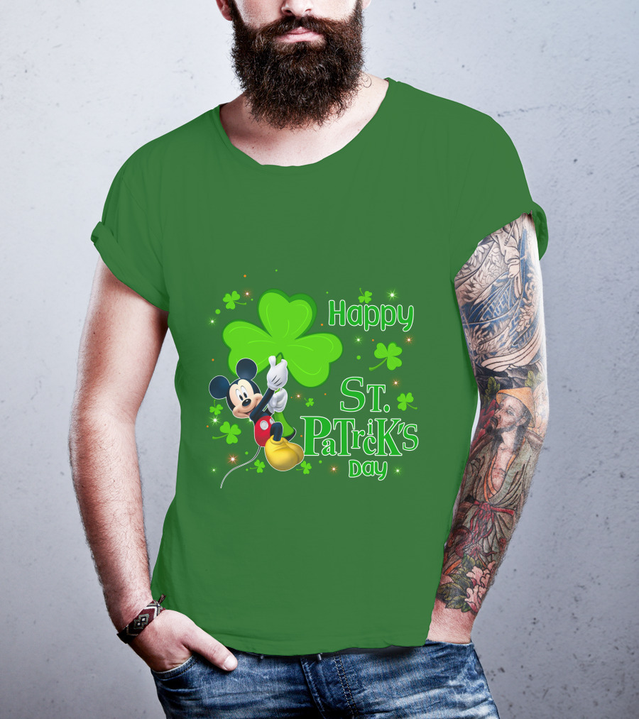 Mickey Happy St. Patrick's Day T-Shirt