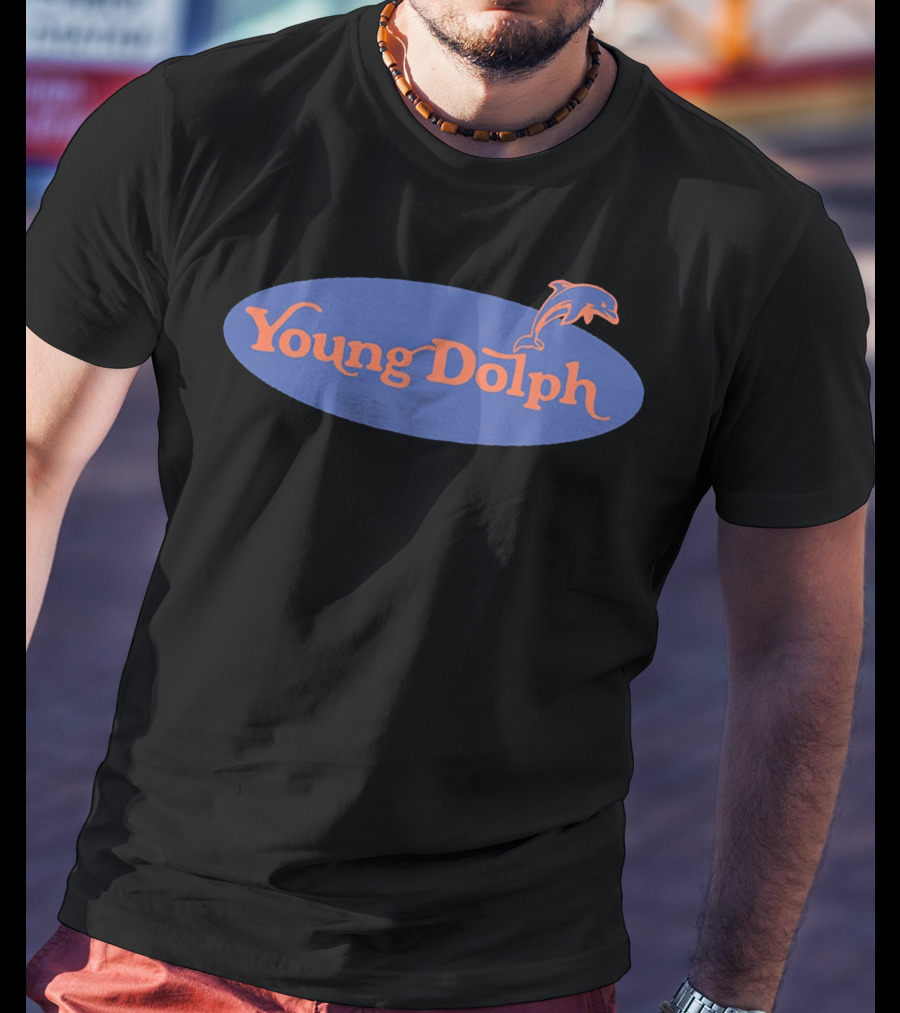 Young Dolph Rich Slave Dolphin T-Shirt