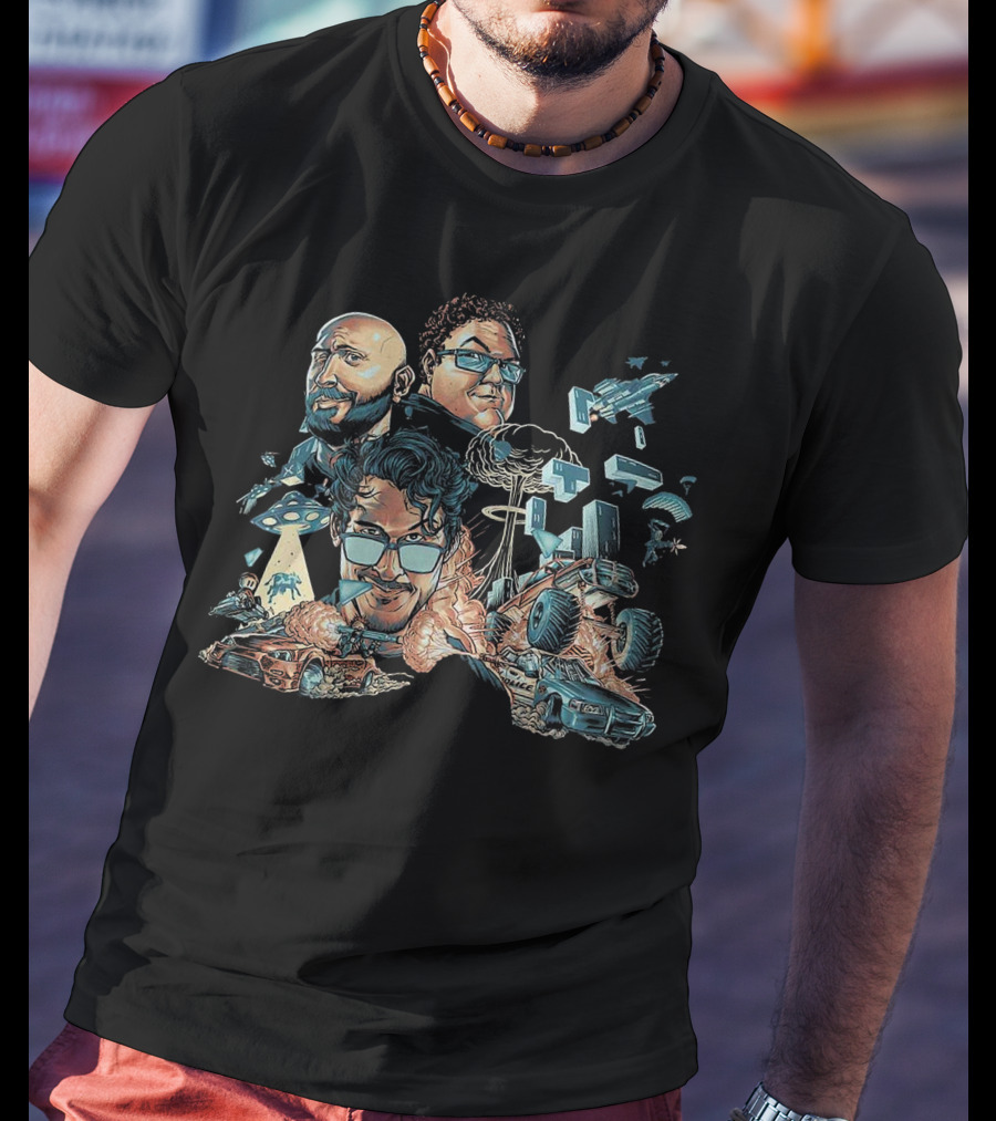 Markiplier Distractible Podcast Explosion Extravaganza T-Shirt