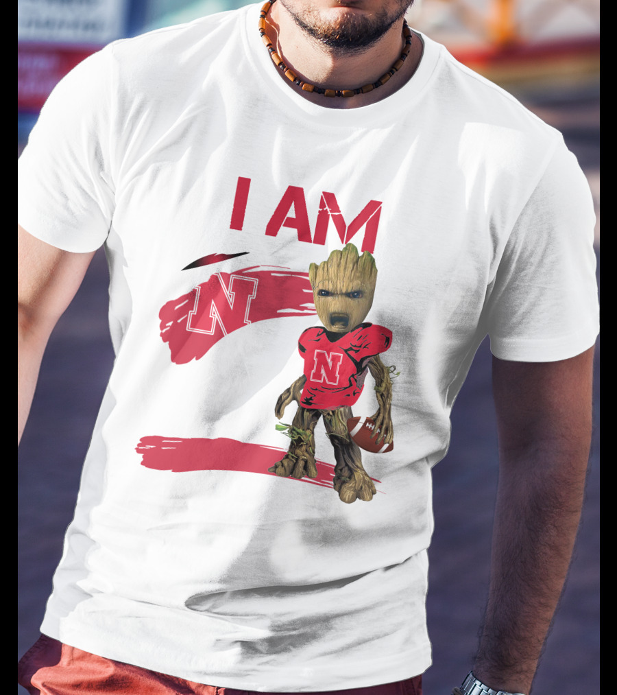 I Am Nebraska Football Character N T-Shirt