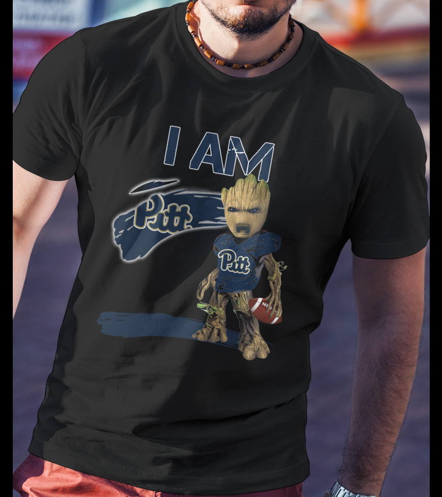 I AM Pitt Panthers Football Character T-Shirt