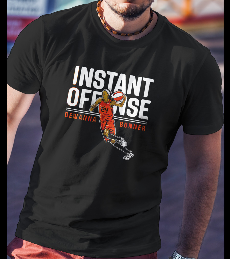INSTANT OFFENSE DEWANNA BONNER 24 WNBA T-Shirt