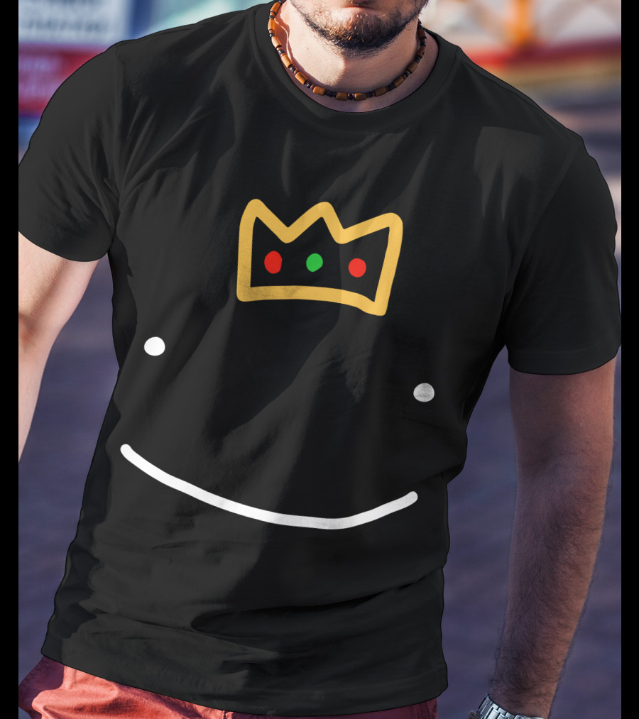 Dream X Ranboo Smile Crown Merch Dream Branding Ranboo T-Shirt