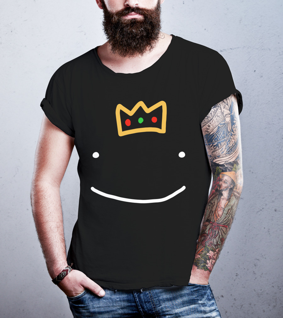 Dream X Ranboo Smile Crown Merch Dream Branding Ranboo T-Shirt