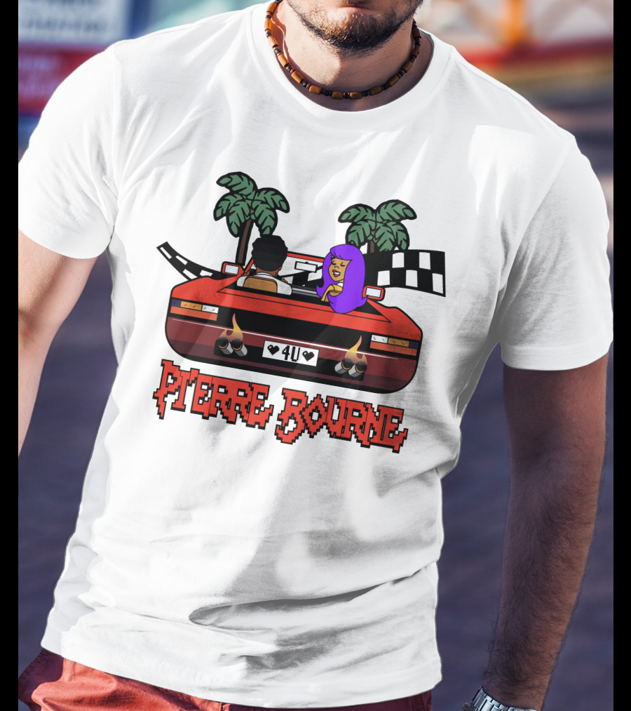 Pierre Bourne 4U Racing Adventure T-Shirt