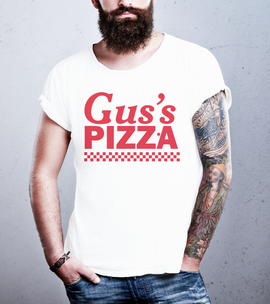 Gus's Pizza Checkered T-Shirt