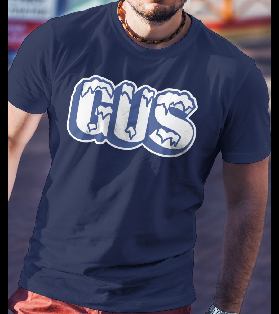 Gus Johnson Merch Ice Font T-Shirt