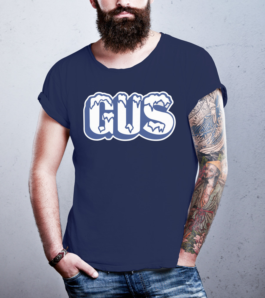 Gus Johnson Merch Ice Font T-Shirt
