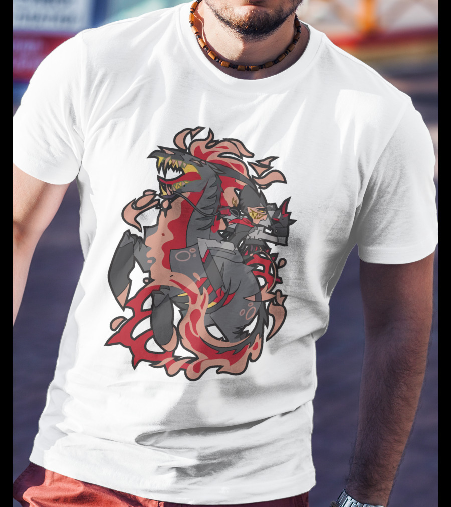 Stolas And Octavia Helluva Boss Demon Horse And Owl Characters T-Shirt