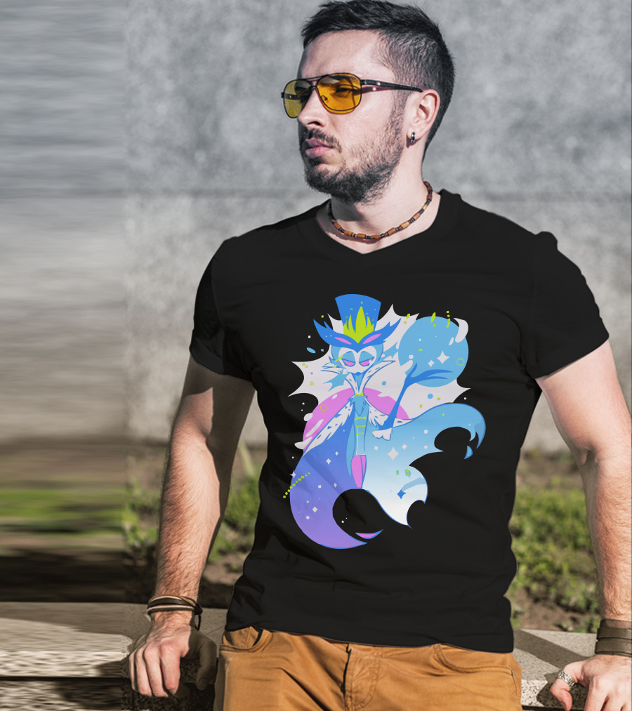 Hazbin Hotel New Merch Sir Pentious Vibrant Character T-Shirt