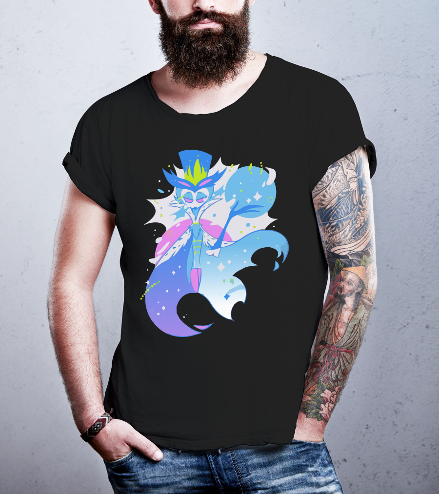 Hazbin Hotel New Merch Sir Pentious Vibrant Character T-Shirt