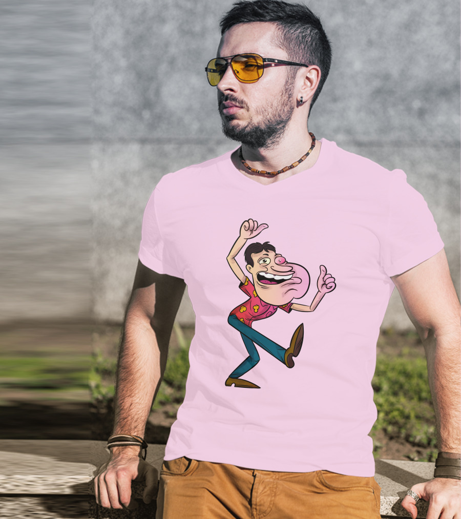 Family Guy Glenn Quagmire Psychedelic T-Shirt