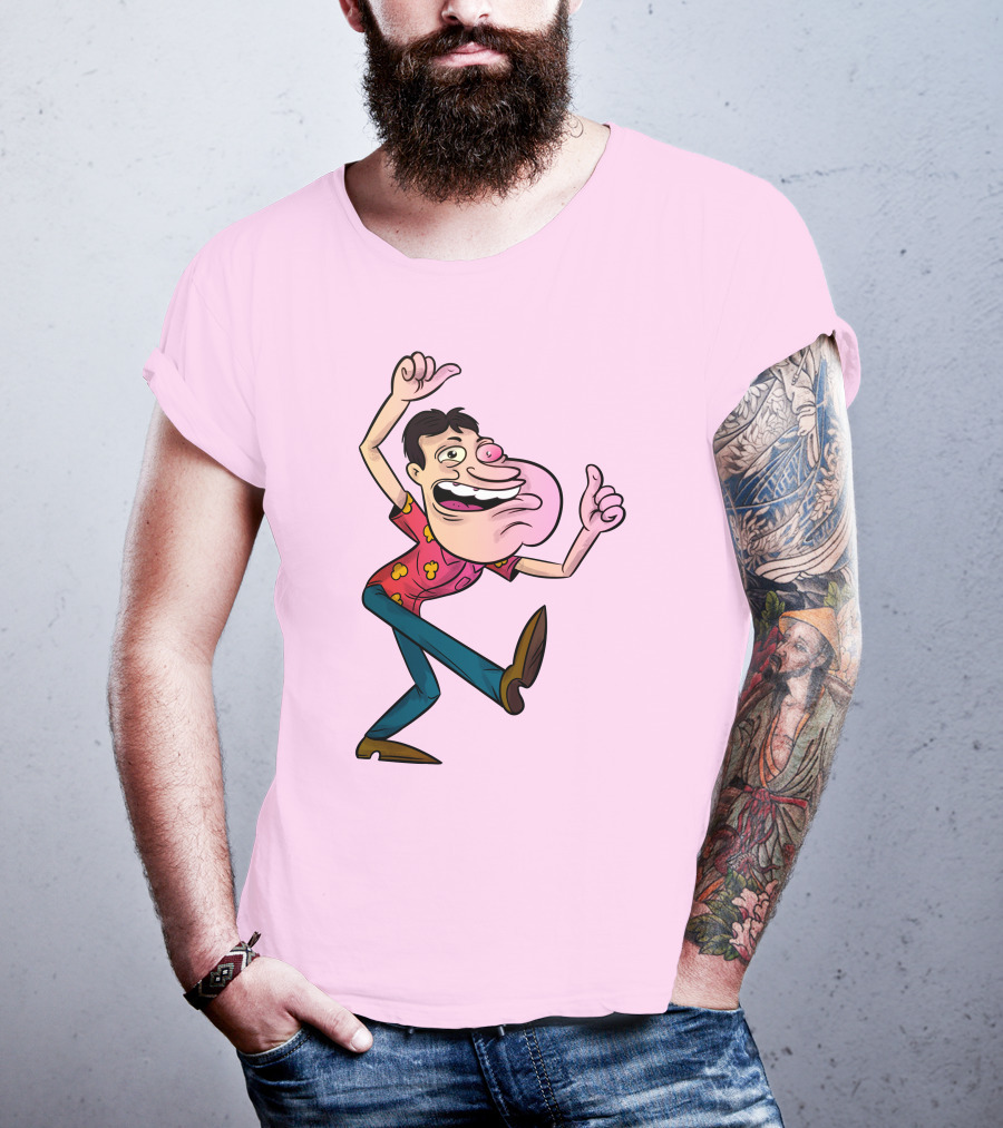 Family Guy Glenn Quagmire Psychedelic T-Shirt