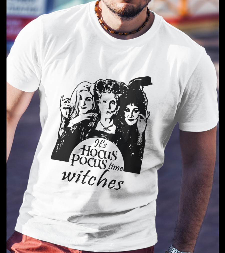 It's Hocus Pocus Time Witches T-Shirt