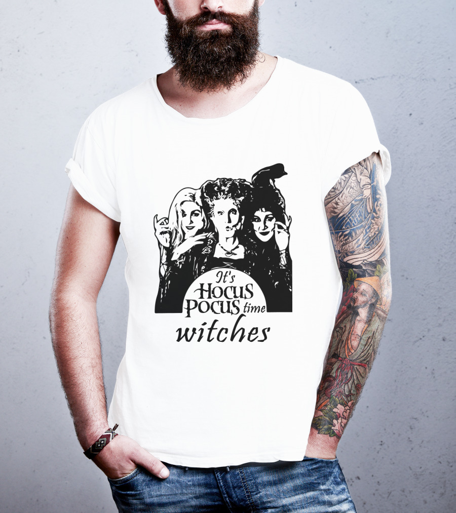 It's Hocus Pocus Time Witches T-Shirt