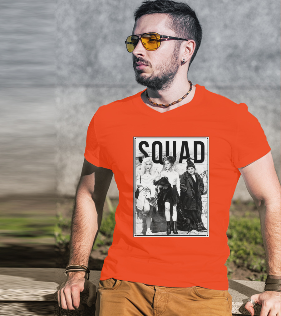 Squad Black And White Trio Vintage Style Hocus Pocus Aesthetic T-Shirt