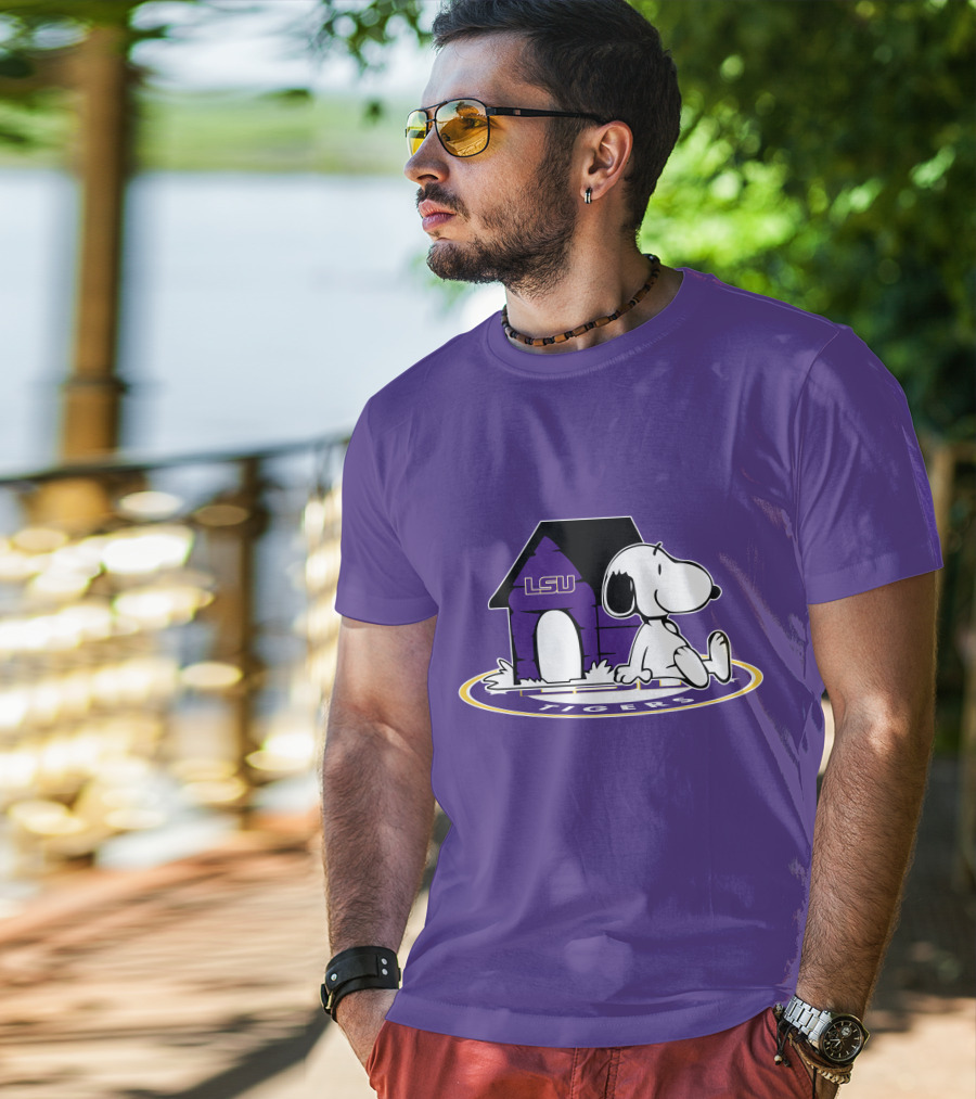 Lsu Tigers Football Fan Now And Forever T-Shirt