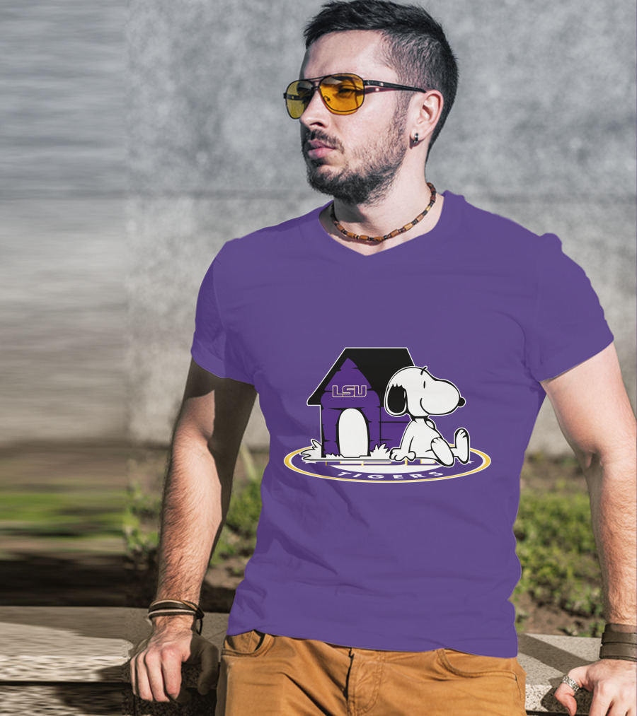 Lsu Tigers Football Fan Now And Forever T-Shirt