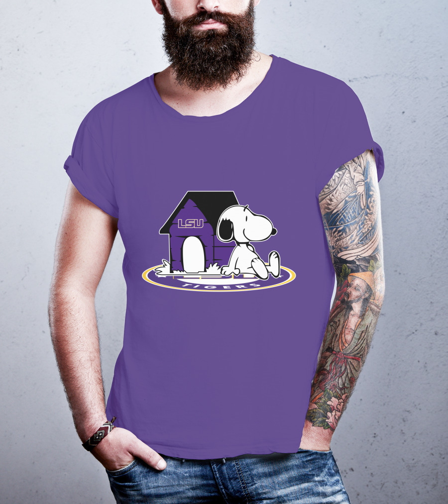 Lsu Tigers Football Fan Now And Forever T-Shirt