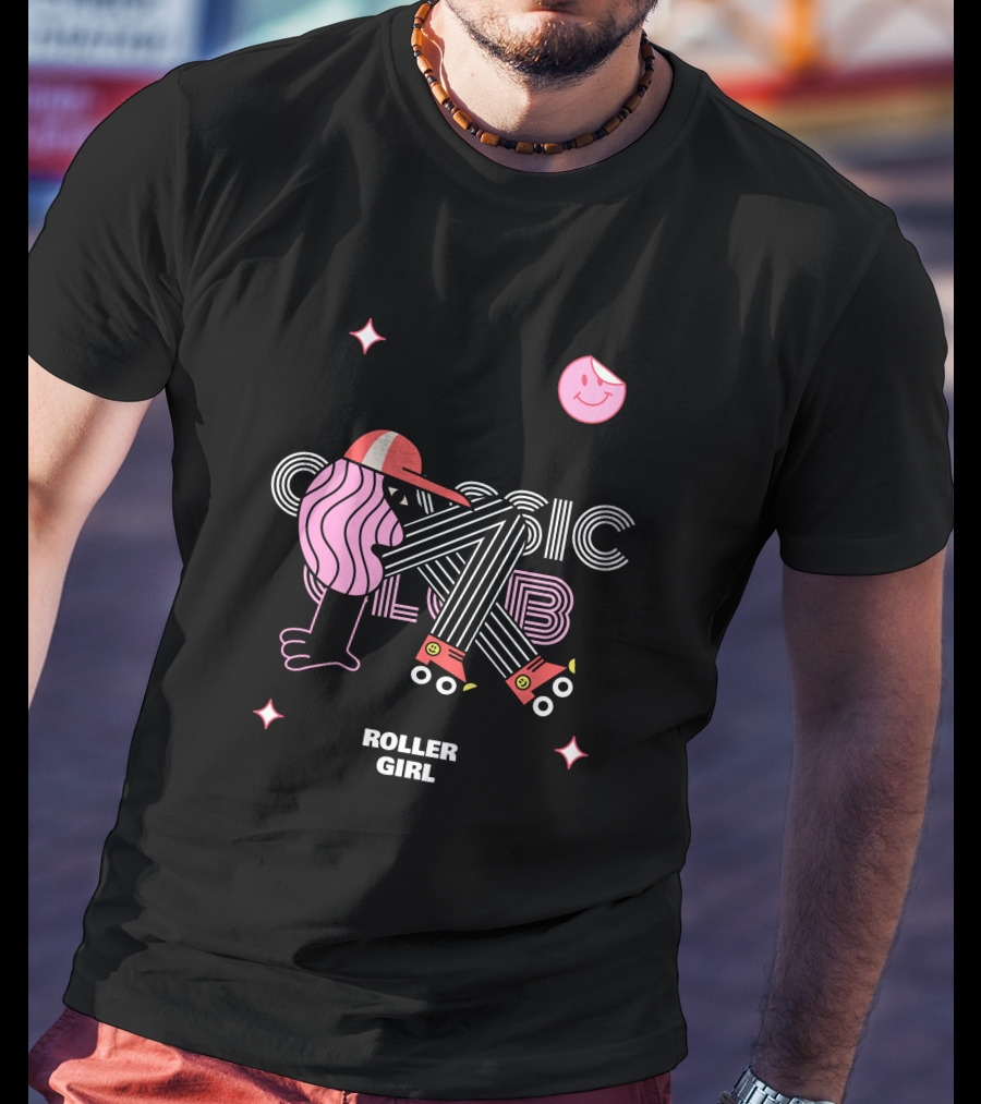 Classic Club Roller Girl T-Shirt