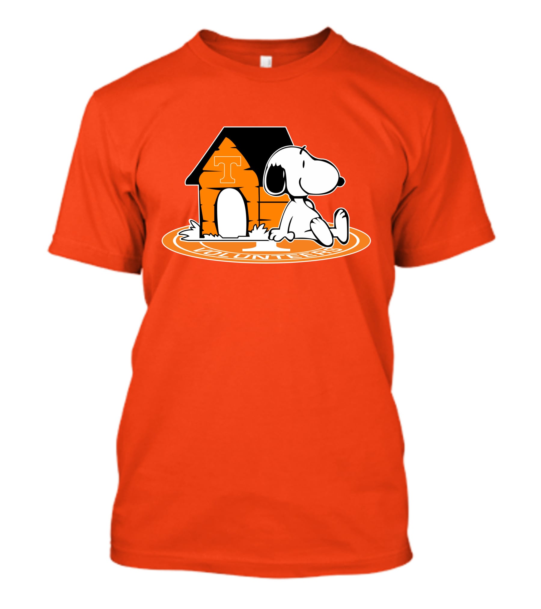 Snoopy Tennessee Volunteers Football Now And Forever T-Shirt