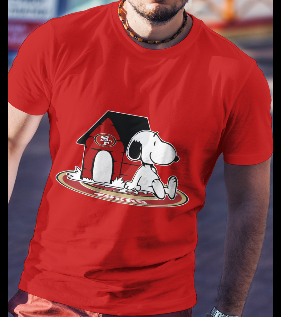 San Francisco 49ers Snoopy Fan Forever T-Shirt