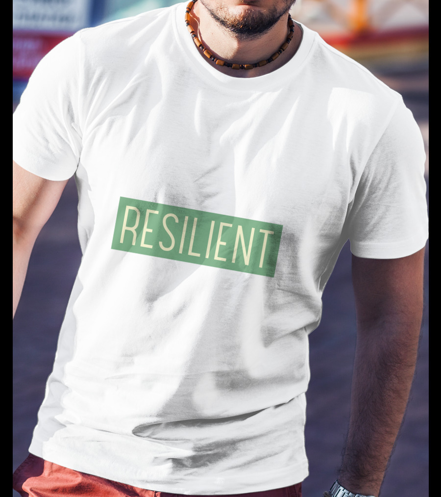 RESILIENT Green Block T-Shirt