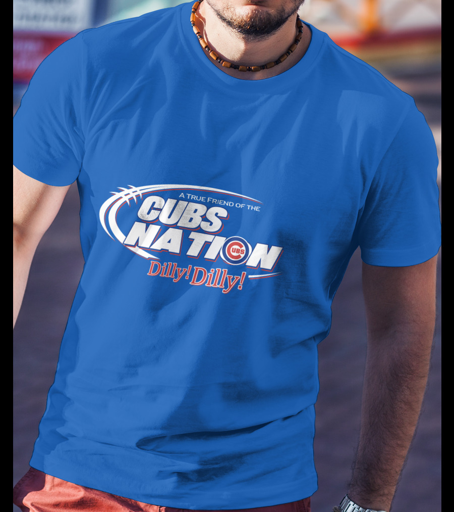 A True Friend Of The Cubs Nation Dilly Dilly T-Shirt