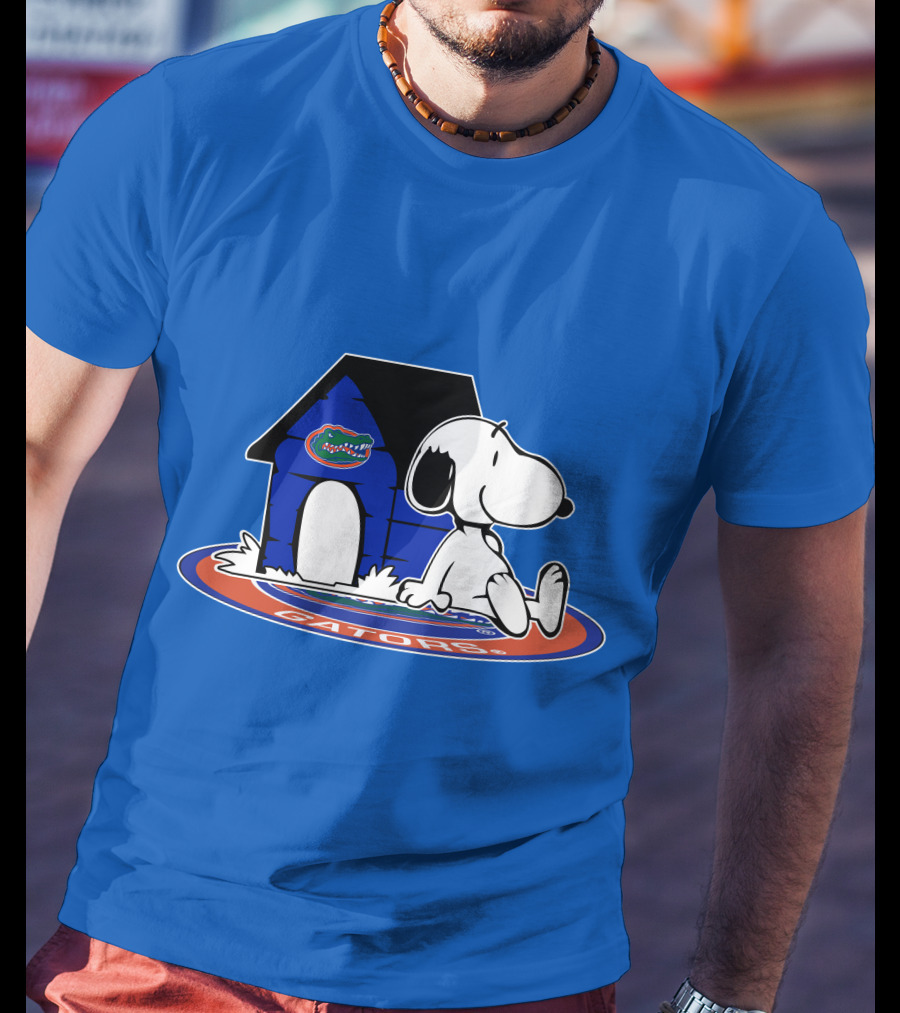 Snoopy Peanuts Florida Gators Fan Now And Forever Gators Football T-Shirt